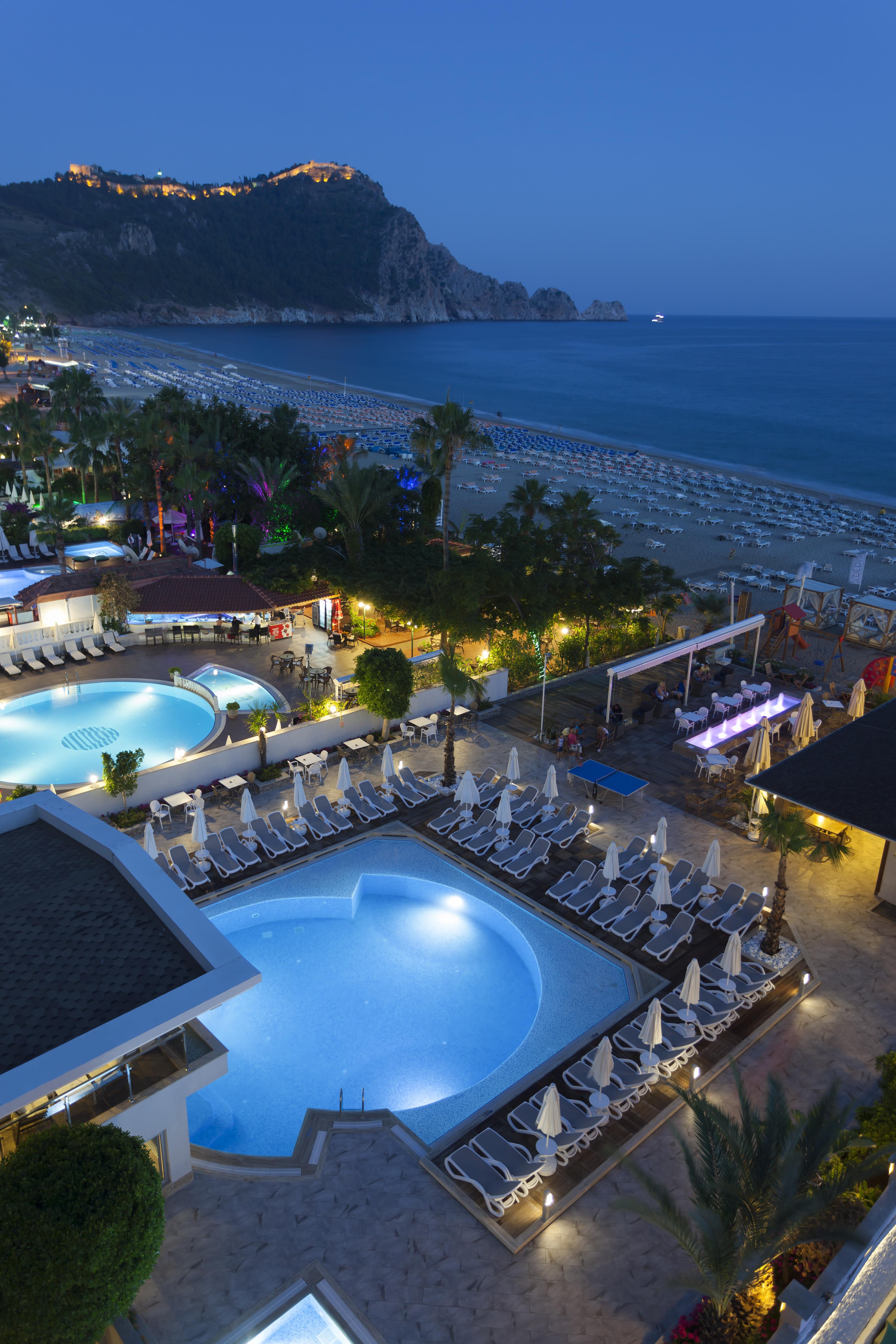 Xperia Saray Beach Hotel Alanya Exteriör bild